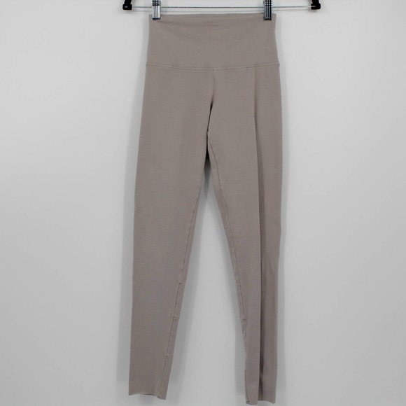 Aritzia Pants - Aritzia TNA Chill Atmosphere Hi-Rise Leggings Gray Raw Edge Hem 68177 Size XS